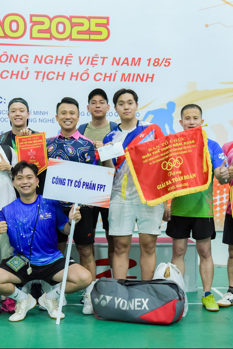 Đoàn VĐV FPT ‘ẵm’ 7 huy chương ở giải thuộc bộ Khoa học và Công nghệ