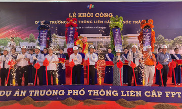 FPT khởi công xây Trường Phổ thông liên cấp FPT Sóc Trăng, nền tảng đào tạo thế hệ 'kỹ sư 57'