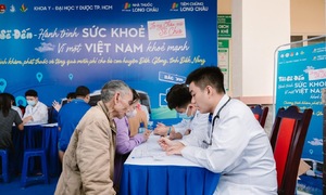 FPT Long Châu khám sức khỏe lưu động, cấp thuốc miễn phí cho vùng sâu Đăk Nông