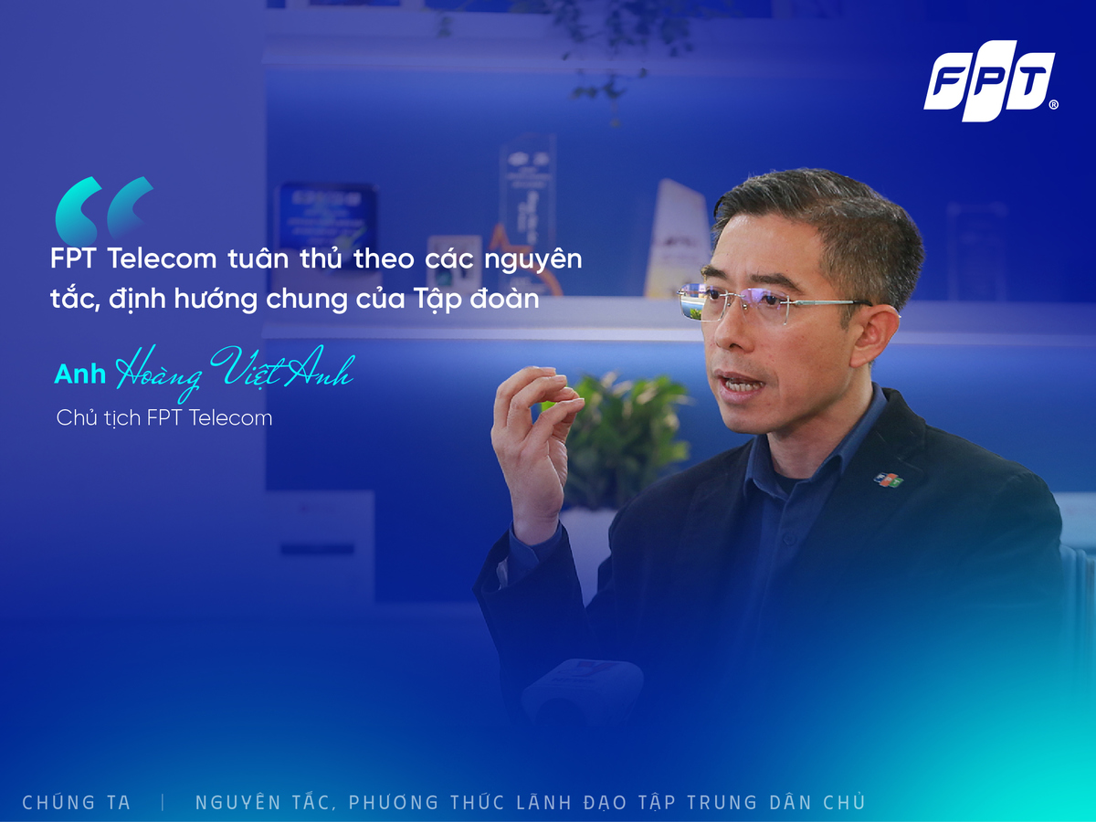 <p class="Normal" style="text-align:justify;"> Theo anh Hoàng Việt Anh, từ đầu năm 2025, đơn vị đã chủ động đẩy mạnh triển khai đào tạo về nguyên tắc, phương thức Lãnh đạo tập trung dân chủ trong toàn hệ thống. Đơn vị đã tổ chức 2 khóa đào tạo dành cho toàn bộ cán bộ quản lý và Ban Giám đốc, sau đó tiếp tục triển khai thêm khóa học theo kế hoạch chung của Tập đoàn. Nội dung đào tạo được thực hiện kỹ lưỡng, bám sát thực tiễn điều hành tại đơn vị.</p> <p class="Normal" style="text-align:justify;"> Đặc biệt, với khóa học của Học viện FPT, công tác truyền thông được chú trọng bằng cách gửi email nhắc lịch và kích hoạt 2 lượt chatbot mỗi ngày. Song song đó, thông tin về khóa học còn được nhắc nhở liên tục trong các nhóm admin và lồng ghép trong các cuộc họp để đảm bảo mọi cán bộ quản lý nắm rõ và tham gia đầy đủ.</p>