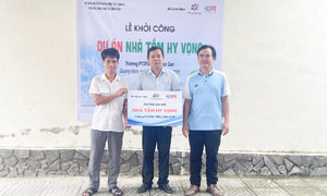 Người FPT góp sức xây nhà tắm cho học sinh bán trú miền núi theo tâm nguyện bác Ogawa