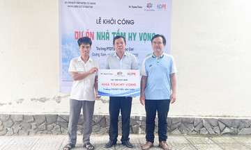 Người FPT góp sức xây nhà tắm cho học sinh bán trú miền núi theo tâm nguyện bác Ogawa