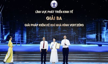 Giải pháp công nghệ xanh Made by FPT - VertZéro nổi bật tại Giải thưởng Sáng tạo TP HCM