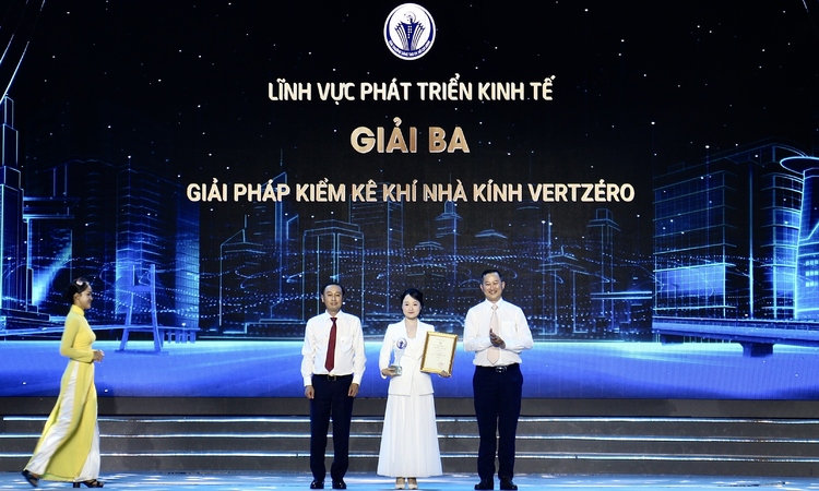 Giải pháp công nghệ xanh Made by FPT - VertZéro nổi bật tại Giải thưởng Sáng tạo TP HCM