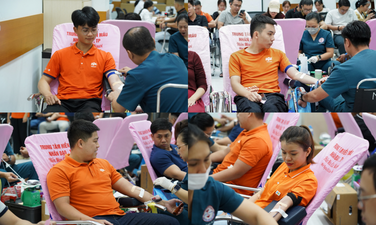 Người F nô nức gieo sức sống từ những ‘giọt hồng’