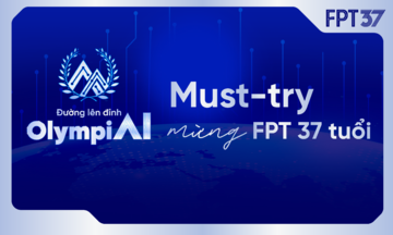 Vì sao người F không thể bỏ lỡ ‘Đường lên đỉnh OlympiAI’?