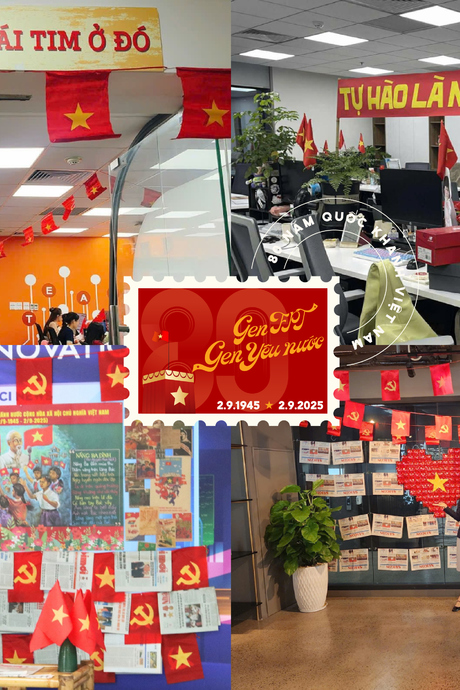 Đơn vị FPT ‘thắp lửa’ tự hào, chào đón Tết Độc lập