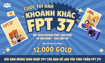 Người FPT 'tắm' đẫm gold trong cuộc thi ảnh 'Khoảnh khắc FPT 37'