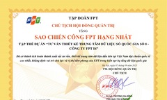 Tập đoàn trao 2 Sao Chiến công FPT cho các tập thể xuất sắc