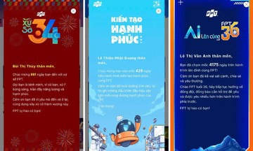 Chính hội sinh nhật, người F nhận quà trên ứng dụng mới 'made by FPT'