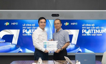 FPT trở thành đối tác Platinum đầu tiên và duy nhất của Hewlett Packard Enterprise tại Việt Nam