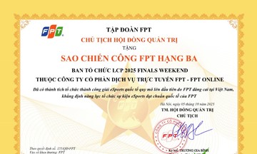 FPT Online nhận Sao chiến công FPT hạng Ba