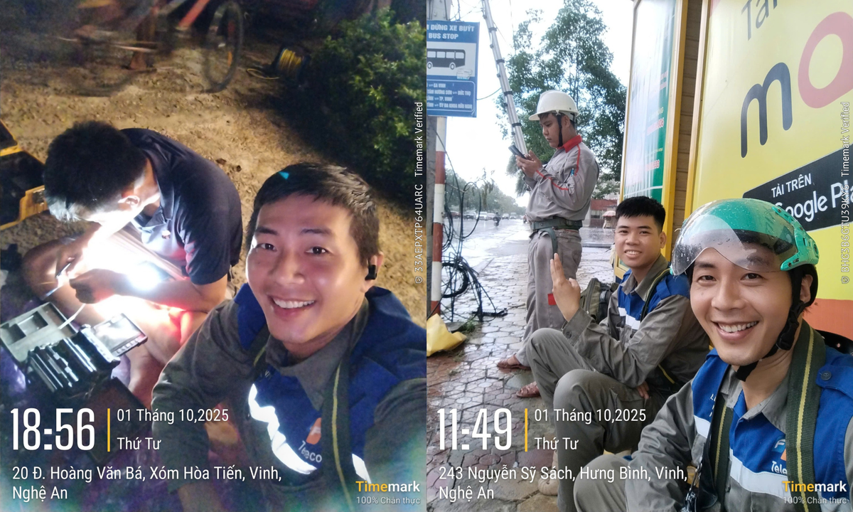 <p class="Normal" dir="ltr" style="text-align:justify;"> Sau 16 năm gắn bó với nhà Viễn thông, anh Lê Quang Vinh - Phòng Hạ tầng 4, Trung tâm Phát triển và Quản lý Hạ tầng miền Bắc có thêm “tay nghề lão luyện”, thành thạo từ nội vi đài trạm đến ngoại vi đường dây ngoài hiện trường. Chinh chiến bão Yagi, tiếp đến là Bualoi, mỗi lần “lên đường” với anh không chỉ để khôi phục hạ tầng mà còn để san sẻ tinh thần đồng đội và nhận lại sự sẻ chia ấm áp từ người dân vùng bão.</p> <p class="Normal" dir="ltr" style="text-align:justify;"> Và ở giữa những khoảng thời gian mệt nhọc, người nhà “Cáo” luôn là người giữ tinh thần lạc quan, tích cực. “Mình càng tích cực, càng động viên thì anh em càng vững tinh thần, nhanh chóng hoàn thành nhiệm vụ để sớm trở về, bởi ở nhà còn nhiều đồng nghiệp đang thay mình gánh công việc”, anh Vinh chia sẻ.</p>