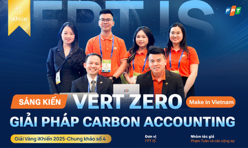 Từ A đến Z sáng kiến Vert Zero - Giải pháp Vàng chung khảo iKhiến 2025