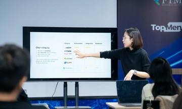 Cựu sinh viên nhà F biến dữ liệu thành nhịp cầu kết nối người dân vùng lũ