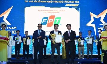 FPT được vinh danh Top 10 Doanh nghiệp Công nghệ số Việt Nam 2025
