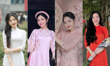 Chị em nhà ‘Cáo’ lên đồ đọ sắc thi Hoa khôi