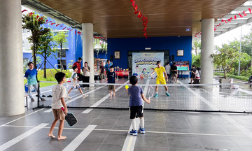 Người FPT thắp lửa tinh thần thể thao, mang sân chơi mới đến Trường Hy vọng