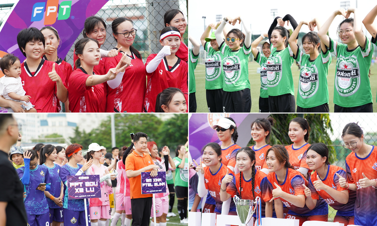 <p class="Normal" dir="ltr" style="text-align:justify;"> Nhiệt độ tại sân Bóng đá trẻ VFF &lpar;Hà Nội&rpar; trưa 19/10 dường như tăng cao không phải vì thời tiết oi ả, mà bởi sức nóng từ tinh thần rực cháy và sự nhiệt huyết của các nữ chiến binh FPT trong lễ khai mạc FPT Women’s Cup 2025.</p> <p class="Normal" dir="ltr" style="text-align:justify;"> Lần đầu tham dự với vai trò cầu thủ, chị Nguyễn Thị Ngọc - đội 2 3 Zô &lpar;Liên quân FPT IS - Synnex FPT - FPT Online&rpar; không giấu được niềm háo hức. Đối với chị, đây là một trải nghiệm hoàn toàn mới - nơi tinh thần đồng đội và khát khao chiến thắng hòa quyện thành nguồn năng lượng tích cực. “Mình rất phấn khởi và hạnh phúc. Năm nay, nhất định sẽ cùng đồng đội nỗ lực hết mình để chạm tay vào chiếc cúp vô địch”, chị chia sẻ.</p> <p class="Normal" dir="ltr" style="text-align:justify;"> Với chị Nguyễn Thị Thúy Hạnh - đội HODO &lpar;Liên quân FPT HO - SENDO&rpar;, dù không còn xa lạ với sân chơi này, cảm xúc vẫn vẹn nguyên như ngày đầu. “Bầu không khí náo nhiệt khiến mình vừa háo hức vừa hồi hộp. Chưa kể, các chị em ai cũng xinh xắn, ‘outfit’ xúng xính như đi trẩy hội - nhìn mà thấy áp lực luôn”, chị vui vẻ nói.</p>