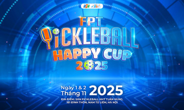 FPT Pickleball Happy Cup 2025 'cập bến'