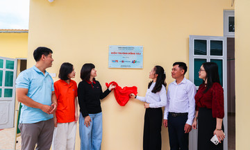 Quỹ nhà F xây điểm trường mới cho học sinh Tuyên Quang