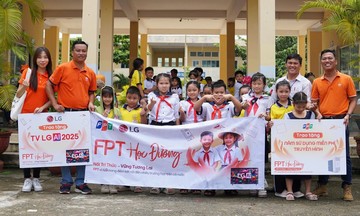 FPT chung tay kiến tạo tri thức số tại 80 điểm trường vùng khó
