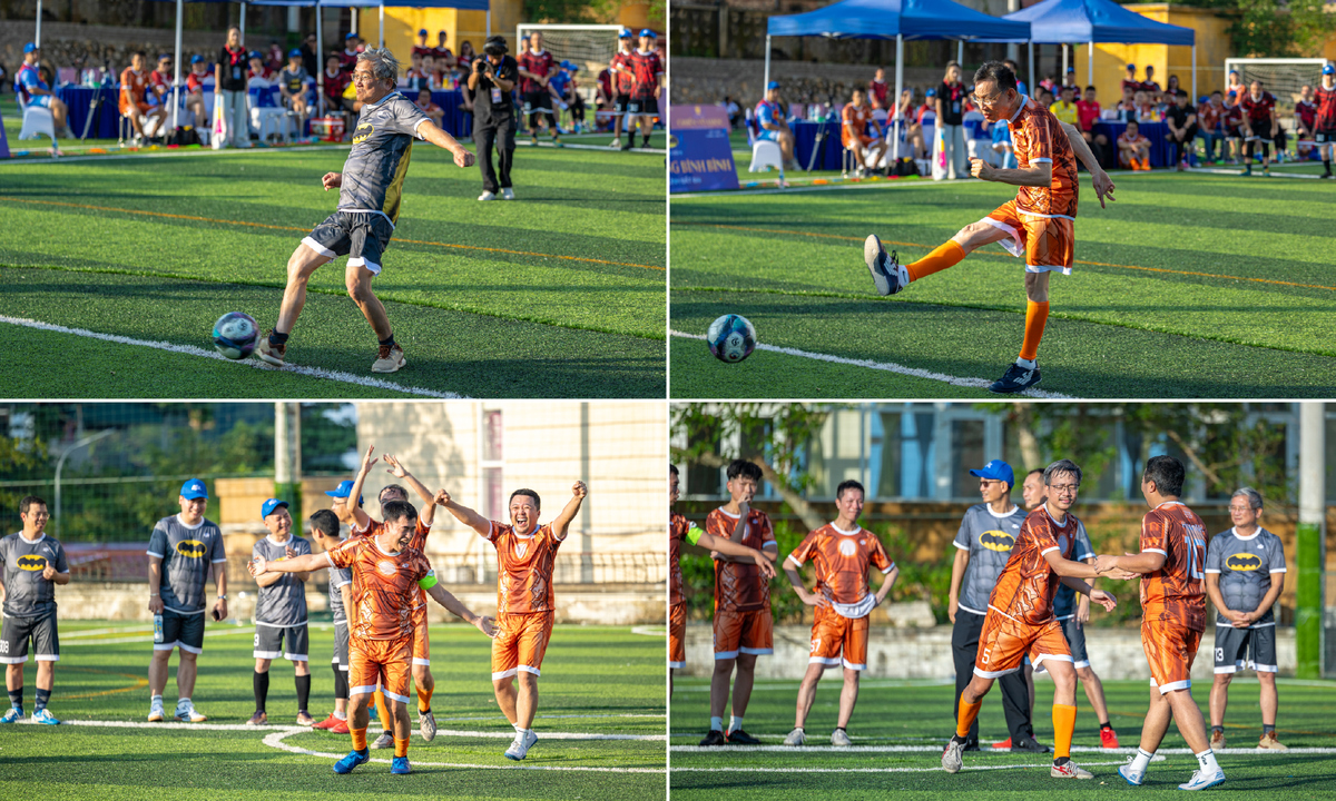 <p class="Normal" style="text-align:justify;"> Trận tranh hạng Ba giữa hai “gã tỉ phú” Batman và IronMan được Ban Tổ chức áp dụng thể thức đá penalty thần tốc 5 lượt, đúng tinh thần Chiến lược FPT 2025.</p> <p class="Normal" style="text-align:justify;"> Hai đội trưởng Nguyễn Anh Đức và Vũ Chí Thành lần lượt dẫn dắt đồng đội bước vào loạt sút nghẹt thở. Mở đầu, Nguyễn Thế Phương ghi bàn cho Batman nhưng IronMan lập tức đáp trả. Những cú sút nối tiếp căng thẳng, lần lượt của Cao Bảo, Thành Nhân, Quốc Đông, Tuấn Cường và Hoàng Linh khiến tỷ số rượt đuổi sít sao 4-4.</p> <p class="Normal" style="text-align:justify;"> Ở loạt sút quyết định, Ngọc Minh bên phía Batman sút hỏng, tạo cơ hội để Phạm Mạnh Hưng lạnh lùng ấn định chiến thắng 5-4 cho Ironman, khép lại trận đấu tốc độ và đầy cảm xúc.</p>