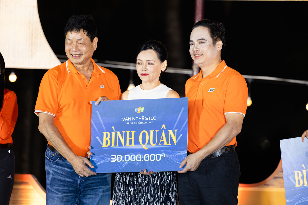 <p class="Normal" dir="ltr"> Cuối cùng, Hội diễn STCo trong khuôn khổ HNCL FPT 2026-2028 đã khép lại với ngôi vương thuộc về Trung đội A “AI Cũng Sướng”. Tiết mục được đánh giá cao cả về ý tưởng, dàn dựng và tinh thần biểu diễn - xứng đáng là nhà vô địch STCo mùa “Thần tốc - Đại thắng - Rực rỡ 40 năm” năm nay.</p>