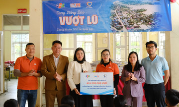 'Cùng đồng bào vượt lũ' của FPT tiếp tục sửa trường tại Lạng Sơn