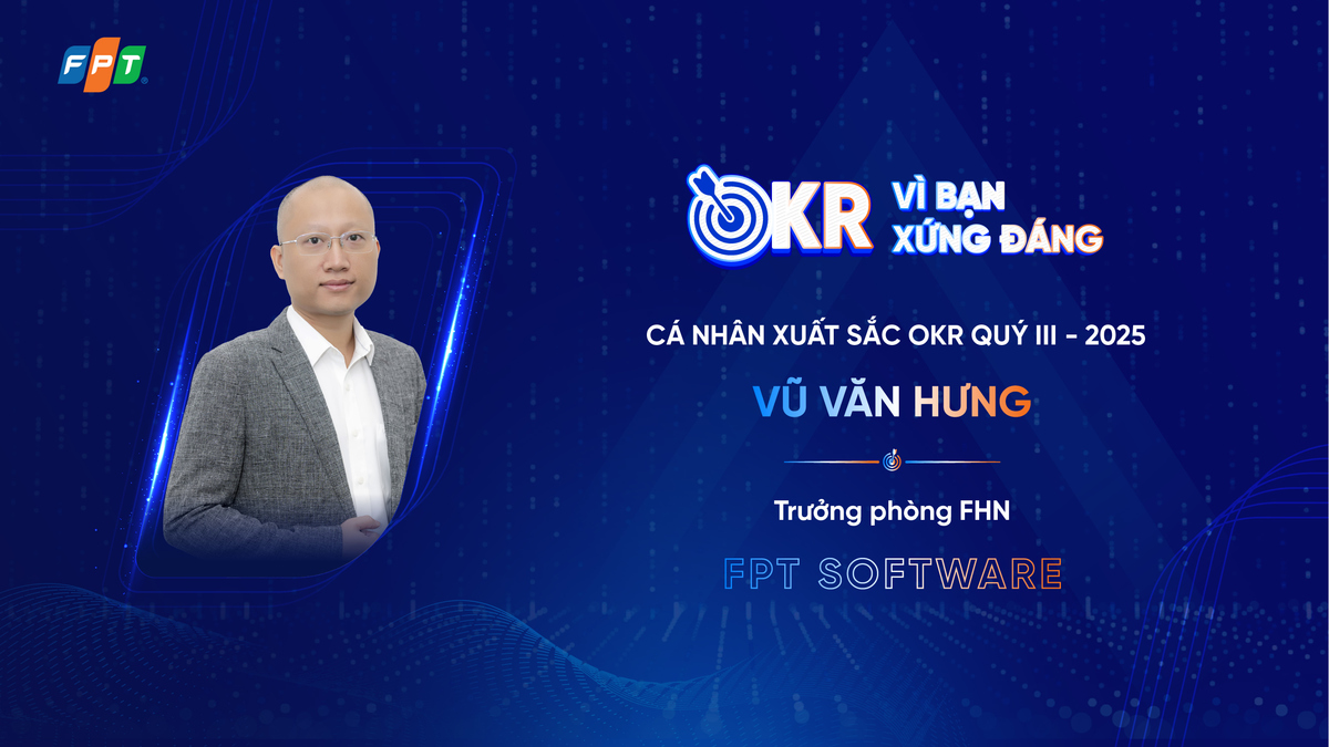 <p class="Normal"> <strong>Vũ Văn Hưng – Trưởng phòng FHN &lpar;Đơn vị Phần mềm chiến lược Hà Nội&rpar; thuộc nhà Phần mềm </strong>không chỉ ứng dụng AI vào công việc cá nhân mà đặt mục tiêu tái thiết kế toàn bộ phương thức làm việc của BA bằng AI. Anh phát triển sản phẩm OrcaBA - hệ thống kết hợp nhiều AI Agent để hỗ trợ BA từ phân tích nghiệp vụ đến viết tài liệu chi tiết. Công cụ này giúp BA tiết kiệm 30-50% thời gian xử lý yêu cầu khách hàng.</p> <p class="Normal"> Bên cạnh đó, anh Hưng còn xây dựng cộng đồng AI Champion gồm 5 thành viên, đào tạo phương pháp AI-Augmented BA và phát triển agent hỗ trợ estimation cho đội ngũ đấu thầu. Sản phẩm OrcaBA được “demo” cho lãnh đạo Tập đoàn và được đánh giá là bước tiến quan trọng cho AI-driven SDLC. Những nỗ lực của anh Hưng đã chứng minh rằng, thay đổi văn hóa làm việc bằng AI không chỉ bắt đầu từ tầm chiến lược, mà phải đến từ người dẫn đầu trong đội ngũ vận hành.</p>
