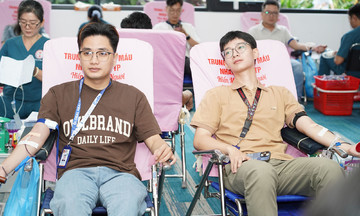 Phần mềm FPT ‘nhuộm đỏ’ yêu thương, hơn 400 đơn vị máu được trao đi