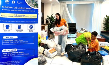 Viễn thông FPT kêu gọi ủng hộ khẩn cấp đồng bào miền Trung vượt lũ