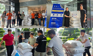 Người FPT cả nước gói ghém yêu thương gửi về tâm lũ miền Trung