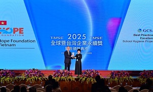 Quỹ nhà F đạt Giải thưởng phát triển bền vững toàn cầu GCSA