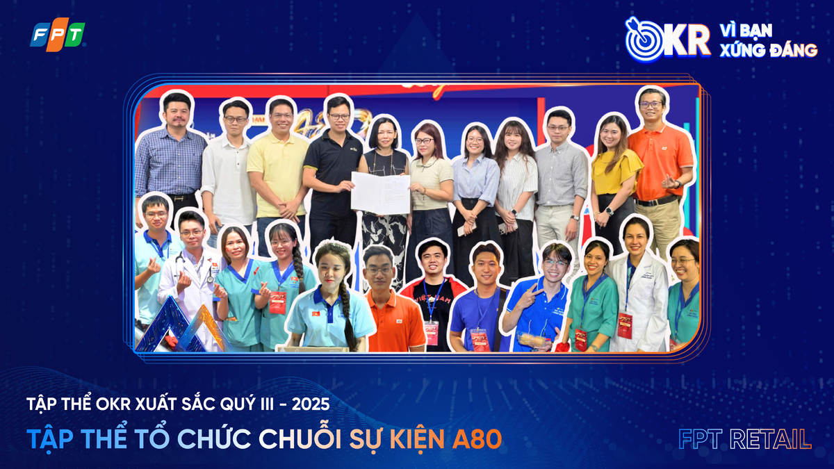 <p class="Normal"> Ba mục tiêu lớn được đặt ra khi FPT Long Châu &lpar;nhà Bán lẻ&rpar; tham gia Đại lễ A80: khẳng định vị thế hệ thống bán lẻ dược phẩm số một, lan tỏa tinh thần tận tâm vì sức khỏe cộng đồng và kết nối cảm hứng đổi mới trong kỷ nguyên AI. Đây là nhiệm vụ đặc biệt khi lần đầu FPT Long Châu đảm nhận vai trò phục vụ y tế quy mô quốc gia với trạm chăm sóc lưu động, yêu cầu trực chiến 24/7 và bảo đảm an toàn tuyệt đối cho hàng chục nghìn người tham dự.</p> <p class="Normal"> Bằng sự chuẩn bị kỹ lưỡng và phối hợp chặt chẽ, <strong>tập thể tổ chức chuỗi sự kiện A80 </strong>đã triển khai thành công năm trạm y tế, phục vụ hơn 25 nghìn người dân và lực lượng tham gia, cung ứng đủ thuốc, vật tư mà không xảy ra gián đoạn. Hơn 50 dược sĩ và nhân viên túc trực suốt ngày đêm, không chỉ sơ cấp cứu mà còn trò chuyện, động viên, lan tỏa tinh thần lạc quan trong không khí thiêng liêng của đại lễ. Việc kết hợp với FPT Shop để cung cấp điểm sạc pin miễn phí, chuẩn bị thiệp và bút để người dân gửi lời tri ân tới chiến sĩ, anh hùng đã biến các trạm Long Châu thành “góc chạm cảm xúc” trên tuyến diễu binh, nâng tầm hình ảnh thương hiệu tận tâm, gần gũi.</p>