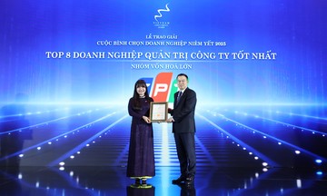 FPT đứng trong Top 8 Doanh nghiệp quản trị công ty tốt nhất