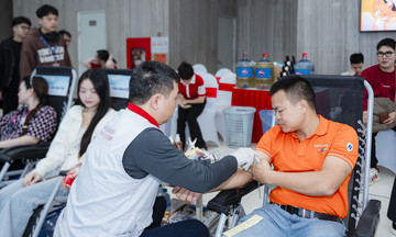 591 đơn vị máu được người FPT trao gửi từ chương trình Điều tử tế bay xa