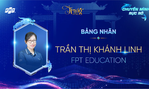 Bảng nhãn FPT 2025: Trần Thị Khánh Linh
