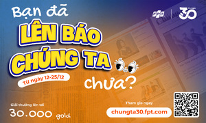 Lên trang nhất Chúng ta chỉ bằng vài nút ‘chạm’