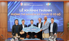 FPT và Đại học Bách khoa Hà Nội khánh thành Phòng thí nghiệm Kỹ thuật Ô tô số
