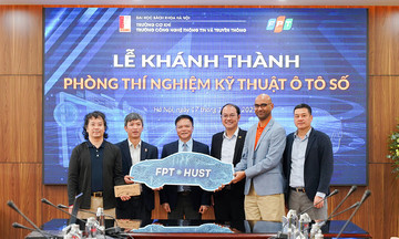 FPT và Đại học Bách khoa Hà Nội khánh thành Phòng thí nghiệm Kỹ thuật Ô tô số