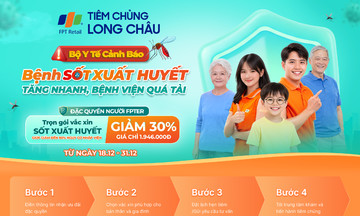 Đặc quyền vắc xin cuối năm: Giảm ngay 30% tiêm phòng sốt xuất huyết cho FPTers và người thân