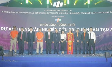 FPT khởi công, động thổ hai công trình trọng điểm chào mừng Đại hội Đảng XIV