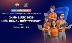 100% người nhà F khởi động năm mới với khóa đào tạo: Chiến lược FPT 2026