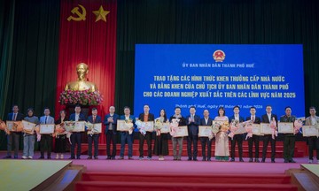 Phần mềm FPT Huế 2 năm liên tiếp nhận bằng khen về thành tích trong chuyển đổi số