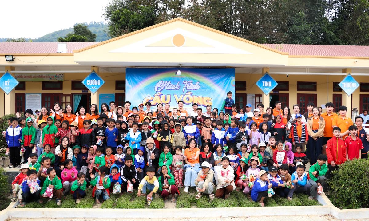 <p class="Normal"> Khép lại hành trình năm thứ 5 là khoảnh khắc tập thể cùng lưu giữ kỷ niệm tại điểm trường vùng cao. “Hành trình Cầu vồng” không chỉ mang đến một mùa Tết ấm áp cho học sinh nơi đây, mà còn tiếp tục khẳng định tinh thần giáo dục của nhà F: Trải nghiệm để trưởng thành.</p>
