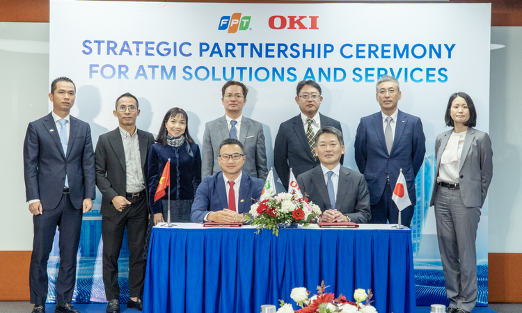 FPT và OKI hợp lực đưa công nghệ ATM Nhật Bản đến Việt Nam
