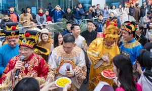 Tràn ngập khí Tết tại Hội làng FPT 2026