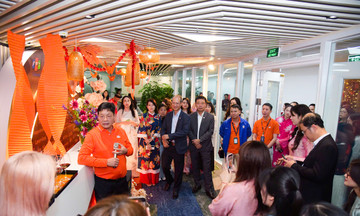 Khắp FPT tưng bừng khai Xuân