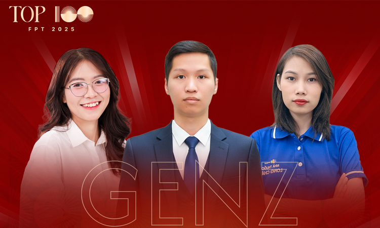 Bộ 3 Gen Z lọt top 100 FPT 2025: Khi 'tài không đợi tuổi'
